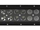 Raxiom 20-Inch Dual Row LED Light Bar; Flood/Spot Combo Beam (Universal; Some Adaptation May Be Required)
