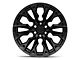 Fuel Wheels Flame Blackout 6-Lug Wheel; 22x10; -18mm Offset (2024 Tacoma)