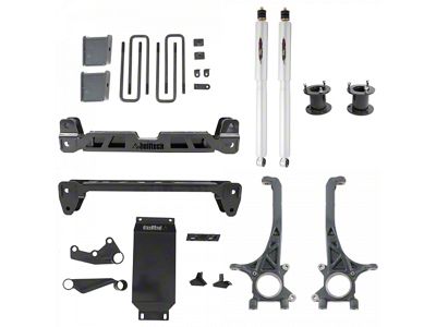 Belltech 4-Inch Suspension Lift Kit with Trail Performance Shocks (16-23 4WD Tacoma, Excluding TRD Pro)