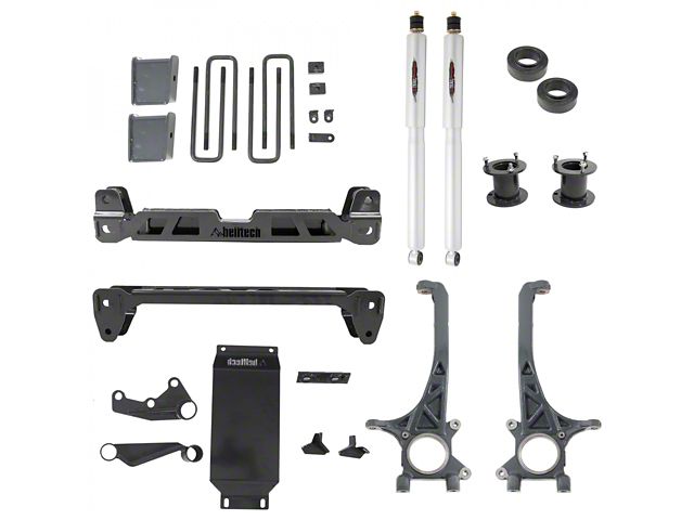 Belltech 6-Inch Suspension Lift Kit with Trail Performance Shocks (16-23 4WD Tacoma, Excluding TRD Pro)