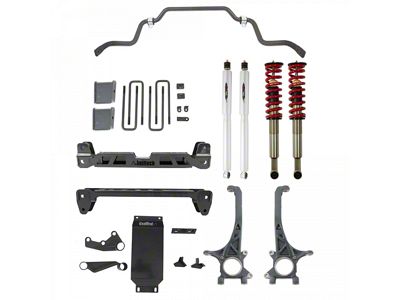 Belltech 4 to 6-Inch Suspension Lift Kit with Sway Bar, Trail Performance Coil-Overs and Shocks (16-23 4WD Tacoma, Excluding TRD Pro)