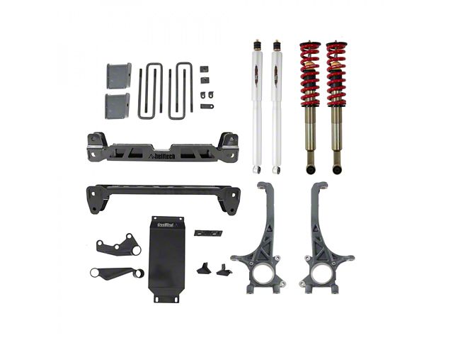 Belltech 4 to 6-Inch Suspension Lift Kit with Trail Performance Coil-Overs and Shocks (16-23 4WD Tacoma, Excluding TRD Pro)