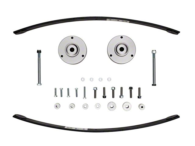 Revtek 3-Inch Suspension Lift Kit with Rear Add-A-Leafs for Coil-Overs (05-15 6-Lug Tacoma)