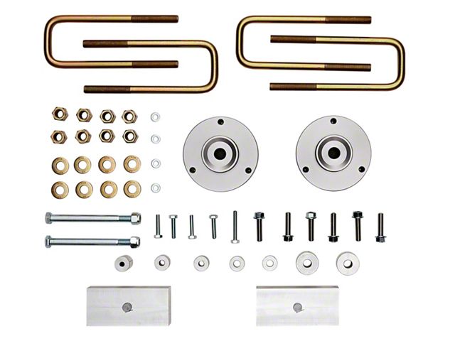 Revtek 3-Inch Suspension Lift Kit with Rear Lift Blocks for Coil-Overs (16-23 4WD Tacoma)