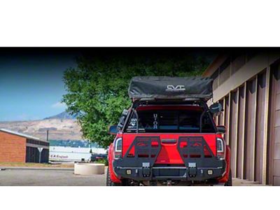 Expedition One Dual Swing Rear Bumper; Textured Black (05-15 Tacoma)
