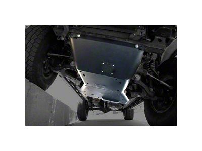 Expedition One Ultra HD Complete Skid Plate System; Textured Black (16-23 Tacoma)