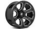 Mayhem Wheels Beast Gloss Black Milled 6-Lug Wheel; 20x9; 18mm Offset (05-15 Tacoma)