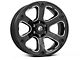 Mayhem Wheels Beast Gloss Black Milled 6-Lug Wheel; 20x9; 18mm Offset (05-15 Tacoma)