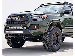 Cali Raised LED Stealth Winch Mount Front Bumper (16-22 Tacoma)