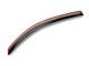 RedRock Low Profile Window Deflectors; Front and Rear; Gloss Black (16-23 Tacoma Double Cab)