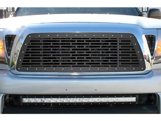 1-Piece Steel Upper Grille Insert; Clean (05-11 Tacoma)