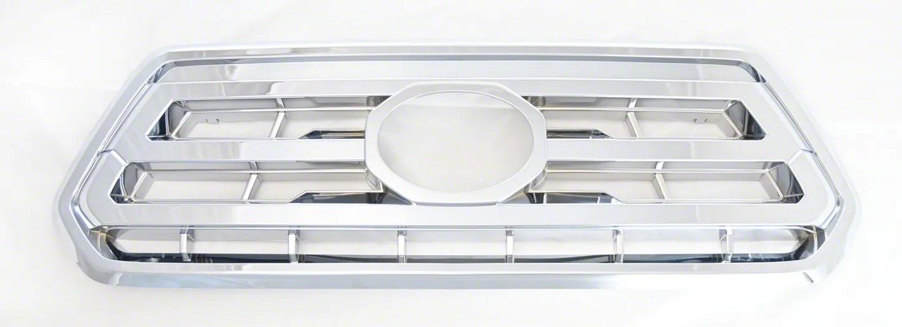 thumbnail image 2 of Chrome Grille Overlay For 2018-2019 Toyota Tacoma SR, SR5, Limited - CCI Aftermarket Parts GI165 2 of 2