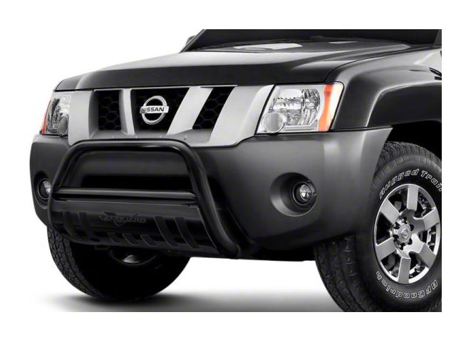 Classic Bull Bar with Skid Plate; Black (05-15 Tacoma, Excluding TRD Pro)