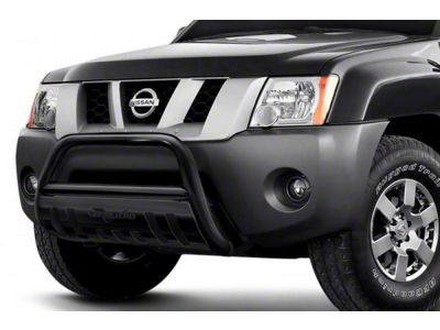 Vanguard Off-Road Classic Bull Bar with Skid Plate; Black (05-15 Tacoma, Excluding TRD Pro)