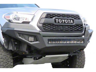 HD Front Bumper; Black (16-23 Tacoma)