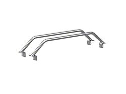 Heavy Metal Off-Road 9-Inch Double Bed Bars; Bare Steel (05-23 Tacoma)