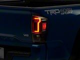 LED Tail Lights; Black Housing; Clear Lens (16-23 Tacoma)