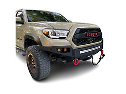 Chassis Unlimited Octane Series Winch Front Bumper; Black Textured (16-22 Tacoma)
