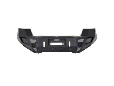 BR6 Winch-Ready Front Bumper; Textured Black (16-23 Tacoma)