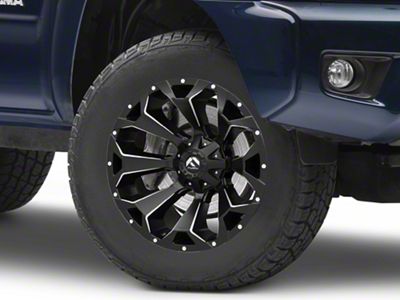 Fuel Wheels Assault Matte Black Milled 6-Lug Wheel; 18x9; 19mm Offset (05-15 Tacoma)