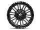 Fuel Wheels Hardline Gloss Black Milled 6-Lug Wheel; 18x9; 20mm Offset (05-15 Tacoma)