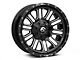 Fuel Wheels Hardline Gloss Black Milled 6-Lug Wheel; 18x9; 20mm Offset (16-23 Tacoma)
