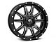 Fuel Wheels Vandal Gloss Black Milled 6-Lug Wheel; 18x9; 1mm Offset (16-23 Tacoma)