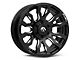 Fuel Wheels Blitz Gloss Black Milled 6-Lug Wheel; 18x9; -12mm Offset (05-15 Tacoma)