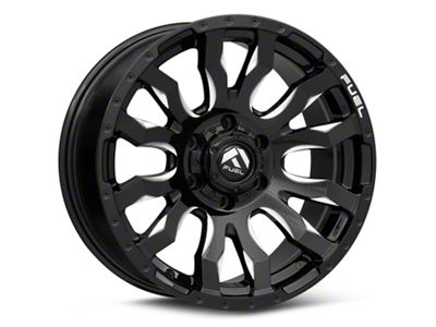 Fuel Wheels Blitz Gloss Black Milled 6-Lug Wheel; 18x9; 20mm Offset (2024 Tacoma)