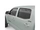 EGR In-Channel Window Visors; Front and Rear; Dark Smoke (16-23 Tacoma Double Cab)