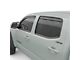 EGR In-Channel Window Visors; Front and Rear; Matte Black (16-23 Tacoma Double Cab)