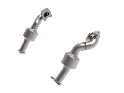 AFE Twisted Steel Catted Down-Pipes (16-17 3.5L Tacoma)