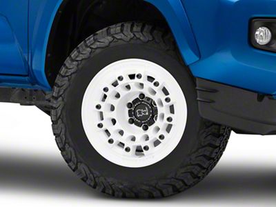 Black Rhino Fuji Gloss White 6-Lug Wheel; 17x9; -12mm Offset (16-23 Tacoma)