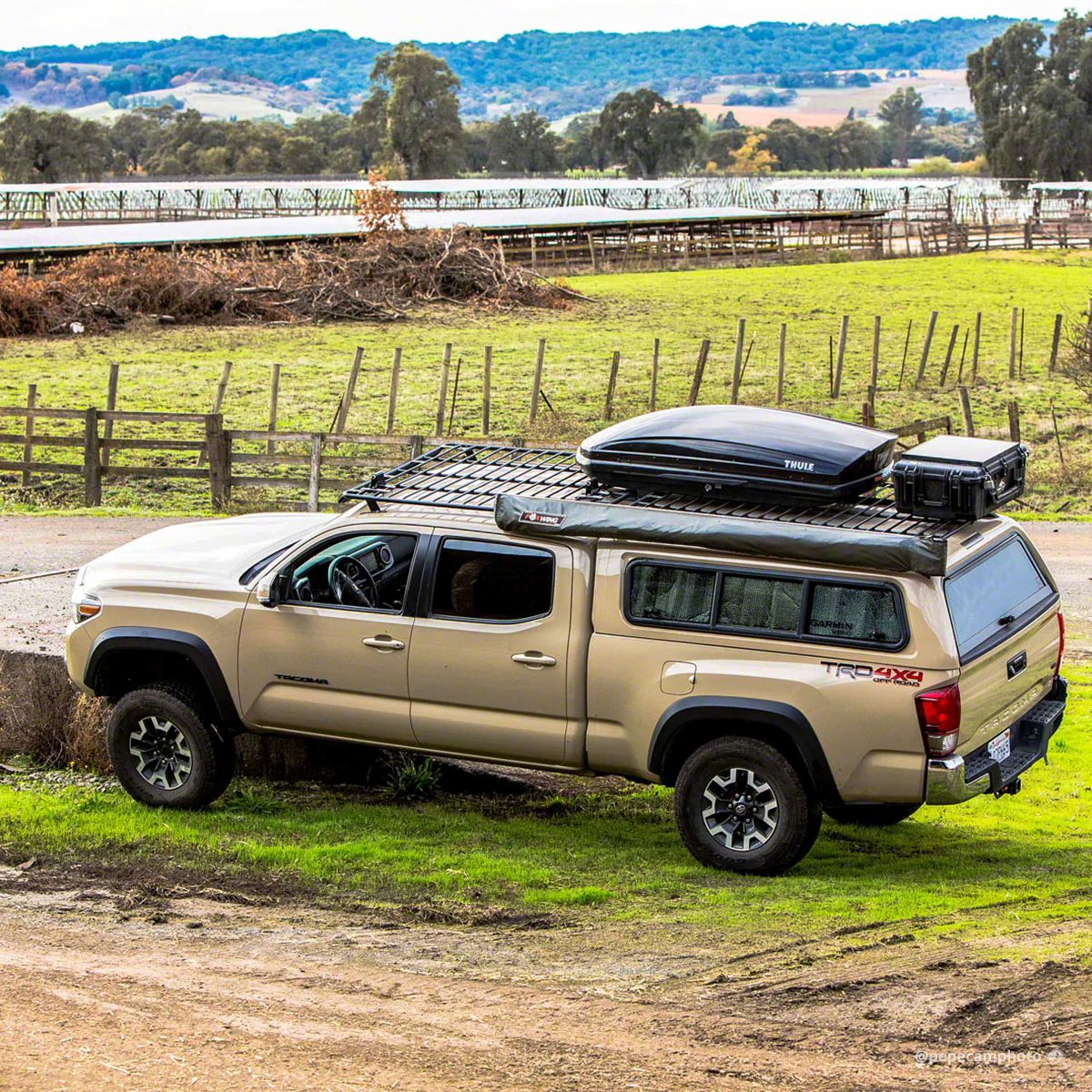 Tacoma ladder rack camper shell hot sale