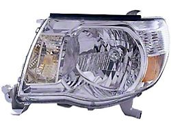 CAPA Replacement Halogen Headlight; Driver Side (05-11 Tacoma w/o Sport Package)