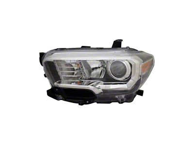 CAPA Replacement Halogen Headlight; Driver Side (2018 Tacoma w/o Factory LED DRL)