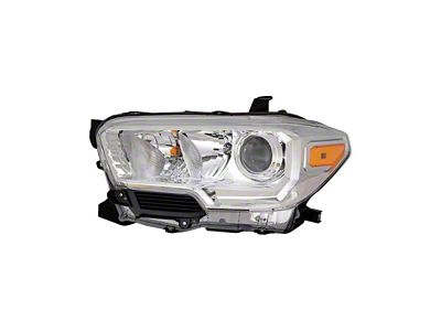 CAPA Replacement Halogen Headlight; Driver Side (2019 Tacoma w/o Factory LED DRL)
