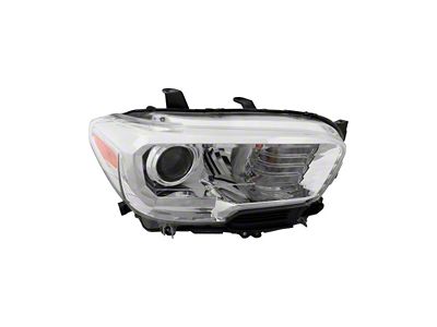 CAPA Replacement Halogen Headlight; Passenger Side (16-17 Tacoma w/o Factory LED DRL)