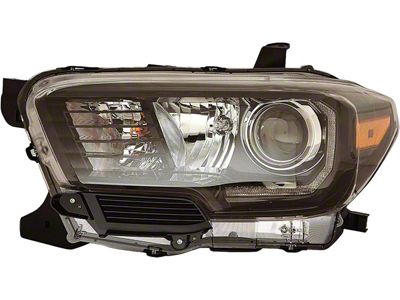 CAPA Replacement LED Headlight; Driver Side (17-19 Tacoma)