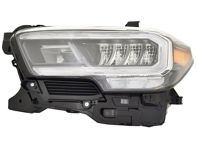 CAPA Replacement LED Headlight; Driver Side (20-21 Tacoma Limited, TRD)
