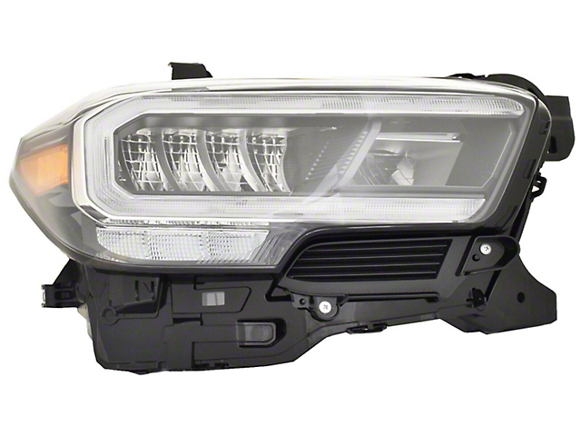 CAPA Replacement LED Headlight; Passenger Side (20-21 Tacoma Limited, TRD)