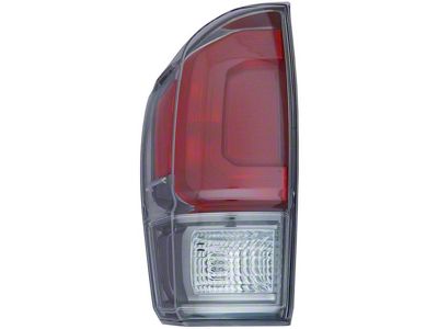 CAPA Replacement Tail Light; Driver Side (16-19 Tacoma Limited)