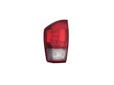 CAPA Replacement Tail Light; Driver Side (16-17 Tacoma TRD)