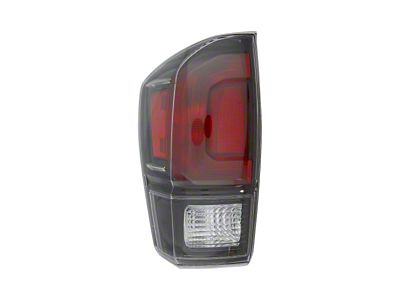CAPA Replacement Tail Light; Driver Side (17-19 Tacoma)