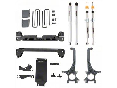 Belltech 4 to 6-Inch Suspension Lift Kit with Trail Performance Struts and Shocks (16-23 4WD Tacoma, Excluding TRD Pro)