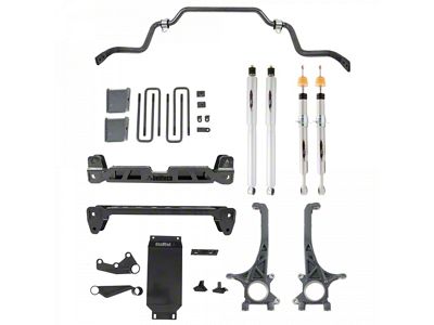 Belltech 4 to 6-Inch Suspension Lift Kit with Trail Performance Struts and Shocks and Sway Bar (16-23 4WD Tacoma, Excluding TRD Pro)