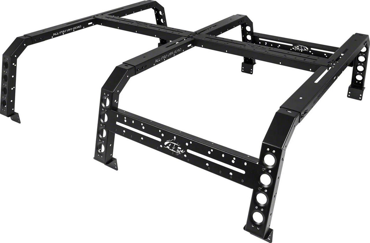Bed Rack; Black (05-23 Tacoma w/ 6-Foot Bed)