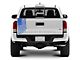 SEC10 Vertical Tailgate Distressed Flag Decal; Blue (05-23 Tacoma)
