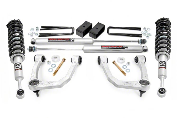 Rough Country 3.50Inch BoltOn Suspension Lift Kit with M1