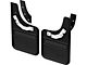 Mud Flaps with Black Plate; Front and Rear (16-23 Tacoma)